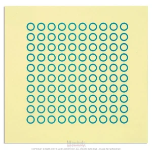 Feuille de 100 cercles