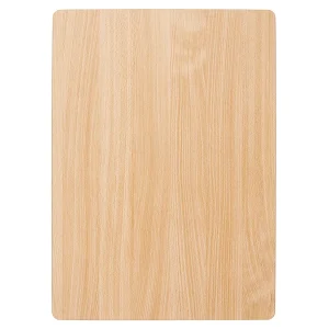 Plateau de table 118 x 75 x 2 cm : couleur hêtre