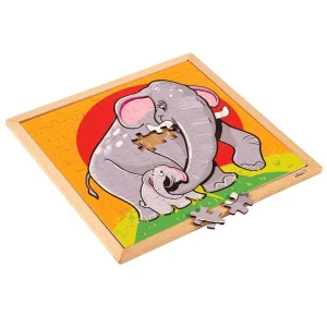 Puzzle animaux - éléphant